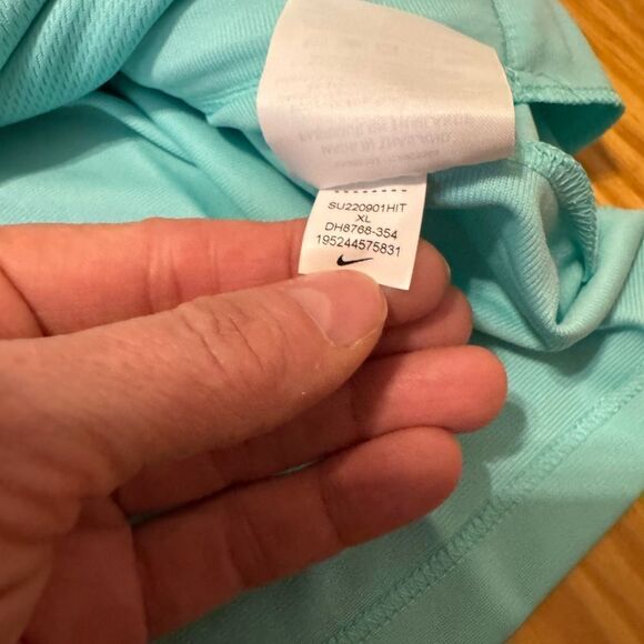 Nike DRI-FIT STRIKE Hooded Active Jacket Hyper Teal DH8768-354 Men’s Size XL - Picture 7 of 8